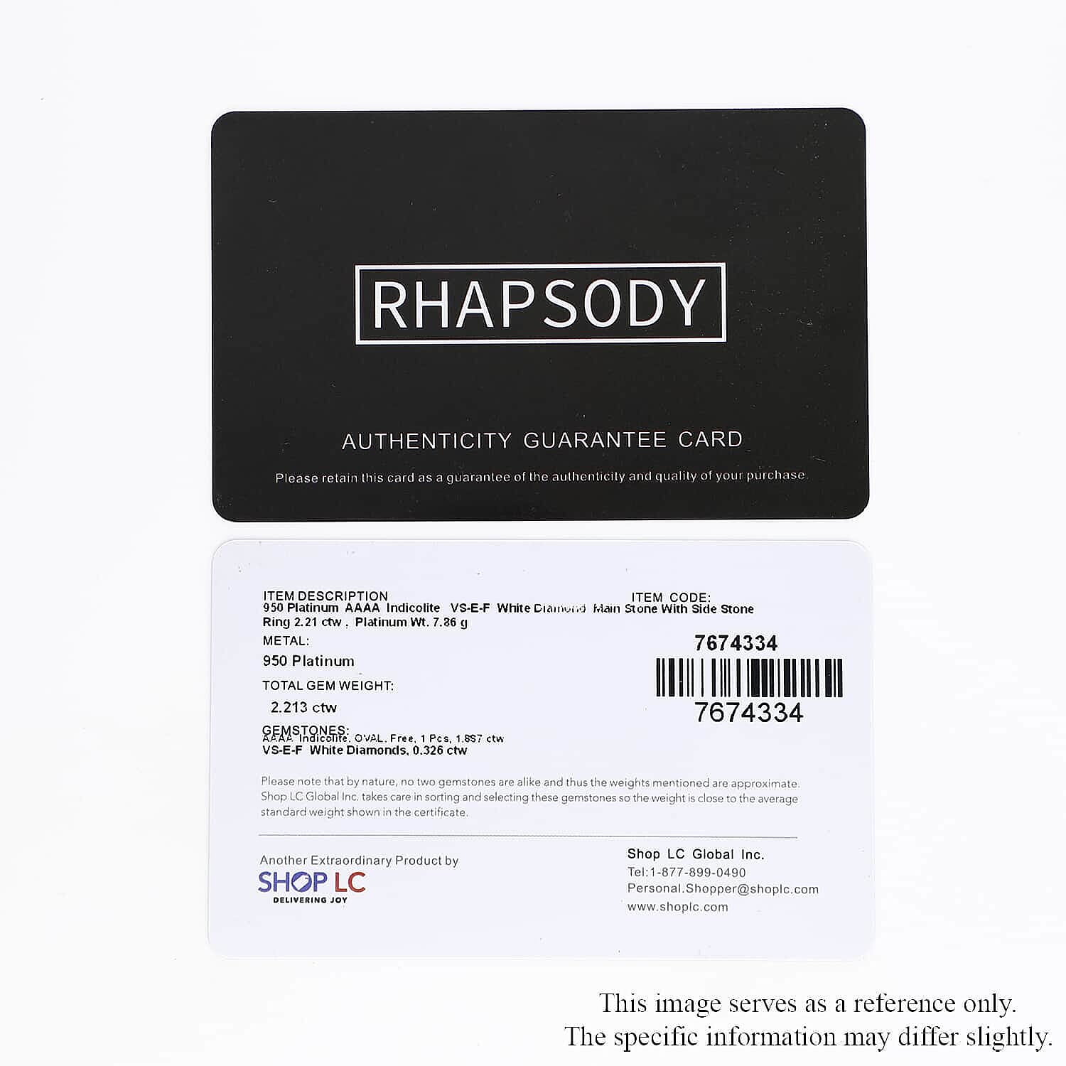 Rhapsody 950 Platinum AAAA Monte Belo Indicolite and E-F VS2 Diamond Ring (Size 6.0) 8.10 Grams 2.25 ctw