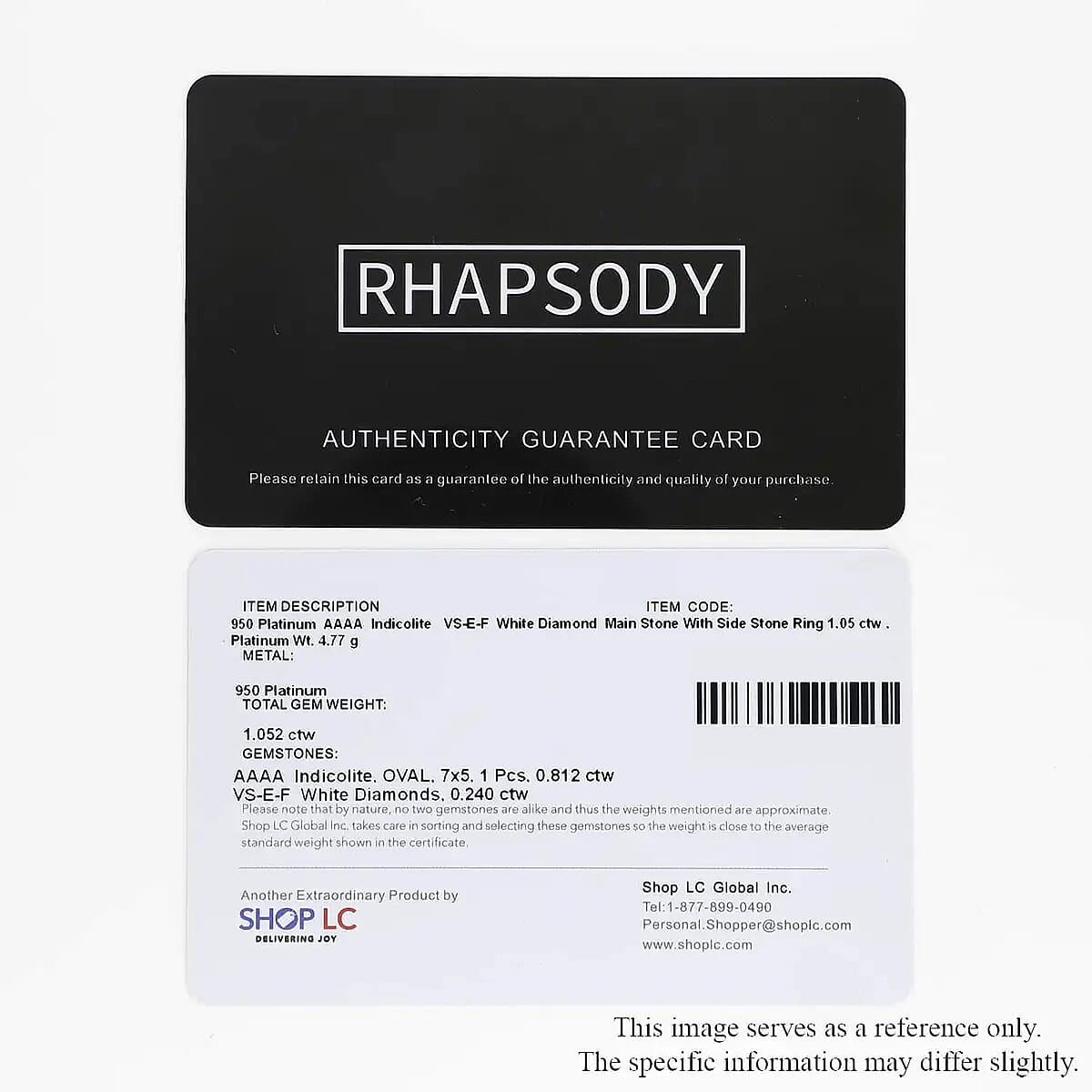 Rhapsody 950 Platinum AAAA Monte Belo Indicolite and E-F VS2 Diamond Ring (Size 10.0) 4.90 Grams 1.00 ctw