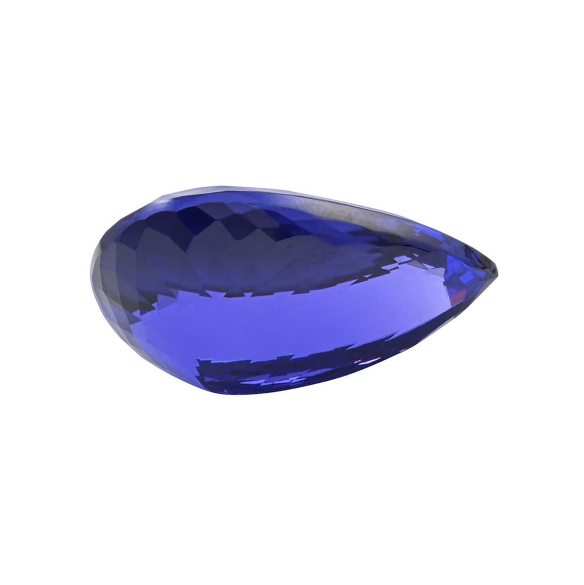 Certified and Appraised AAAA Tanzanite (Pear Free Size) 29.47 ctw image number 2