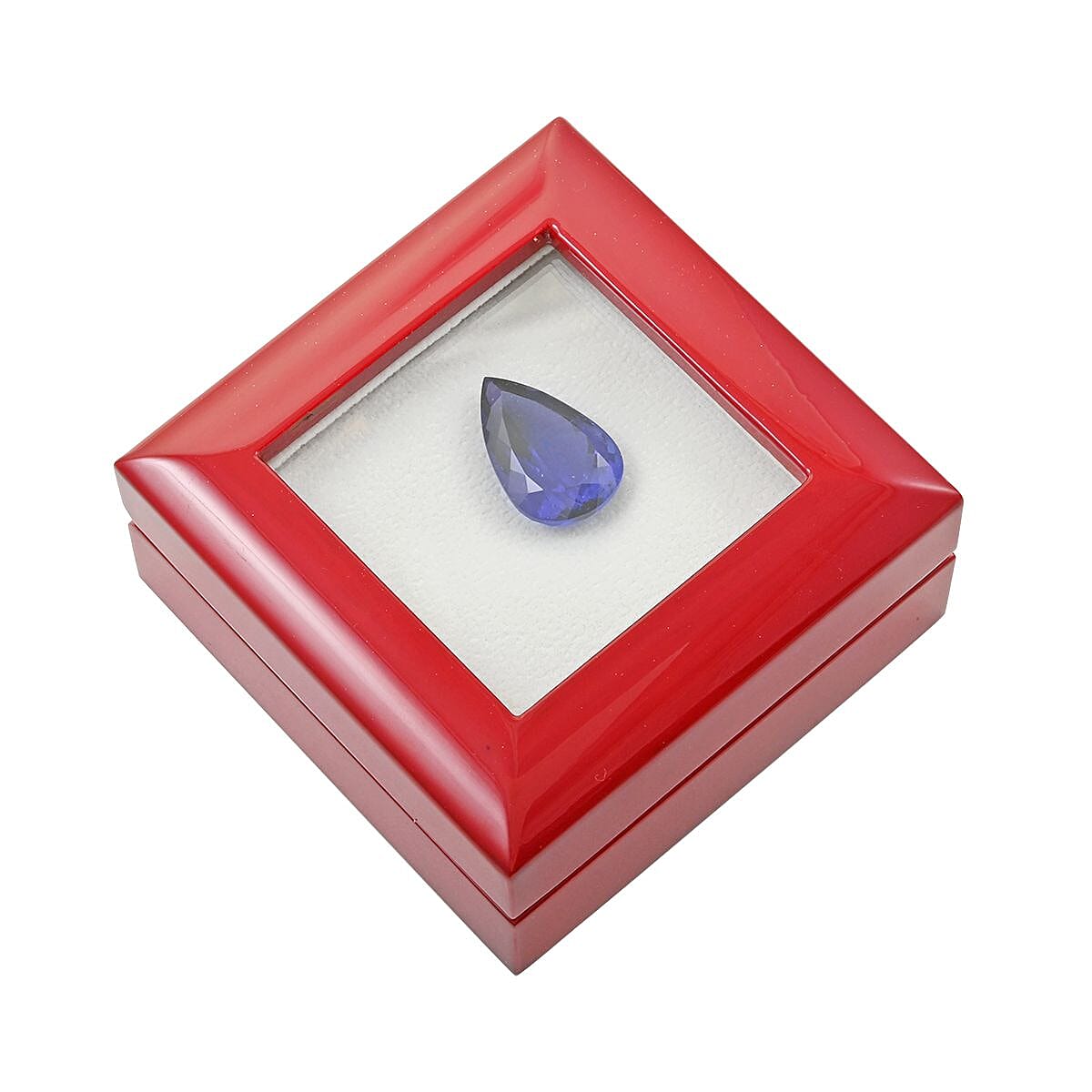 Certified and Appraised AAAA Tanzanite (Pear Free Size) 29.47 ctw