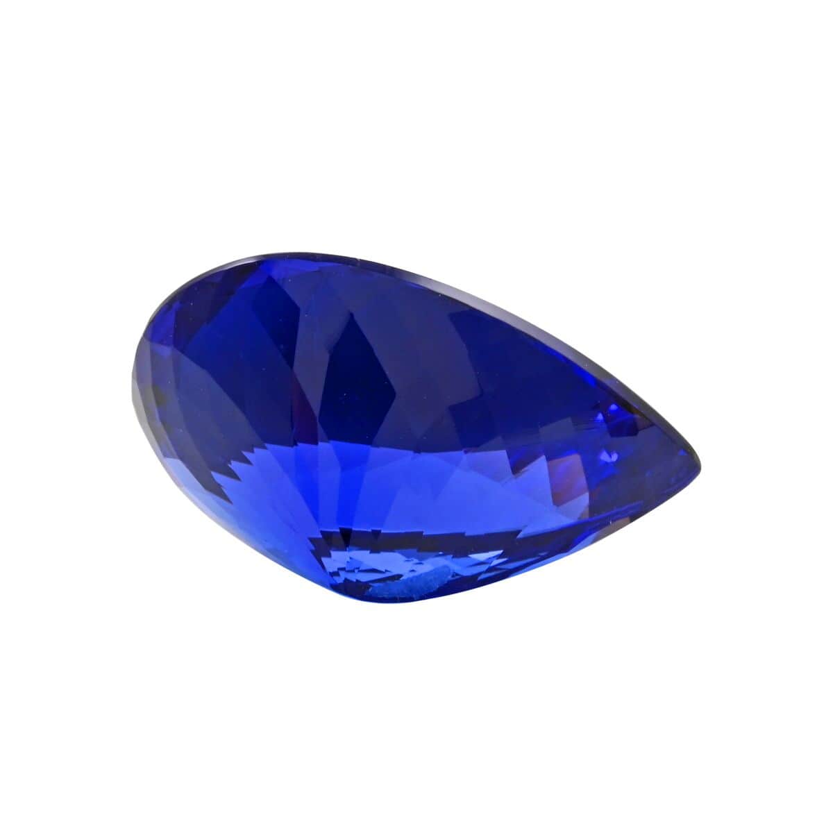 Certified and Appraised AAAA Tanzanite (Pear Free Size) 19.00 ctw image number 2