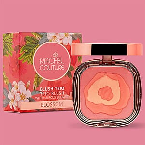 Rachel Couture Trio Powder Blusher- Blossom 2.49 Oz