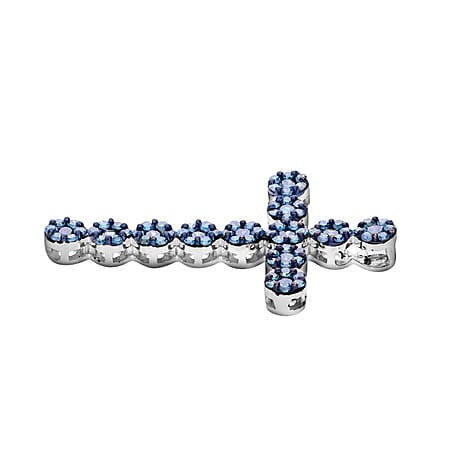 Blue Diamond / 925 Silver / Platinum Overlay - Product card gallery slide 4 (10177277428025)