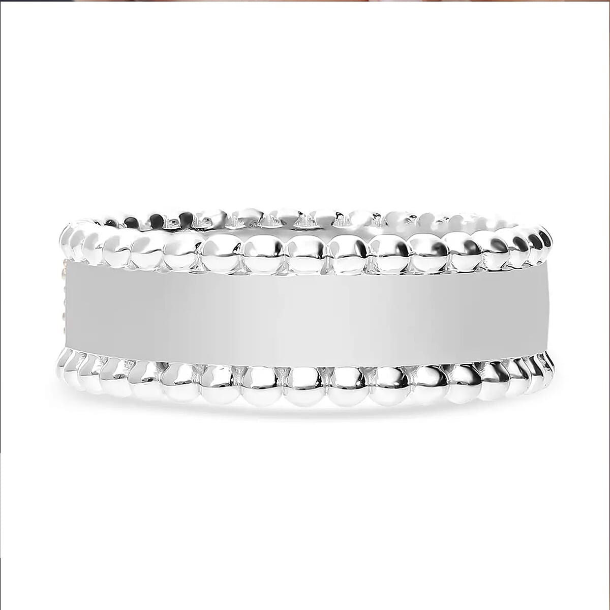 Yellow Diamond 0.50 ctw 3 Row Band Ring in Vermeil YG Over Sterling Silver, Yellow Diamond Jewelry, Birthstone Anniversary Gift For Her (Size 10.00) image number 6