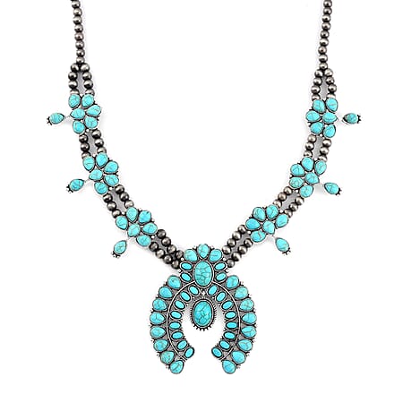 24 / Blue Howlite / Pure Alloy - Product card gallery slide 1 (10177278771513)