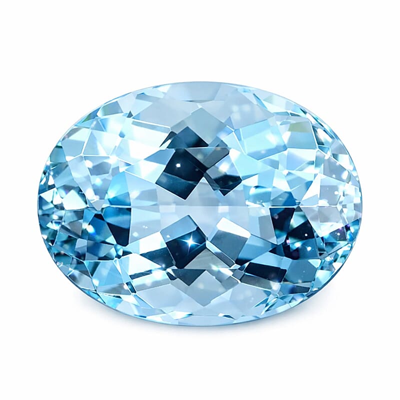Certified and Appraised AAAA Santa Maria Aquamarine (Ovl Free Size) 4.25 ctw