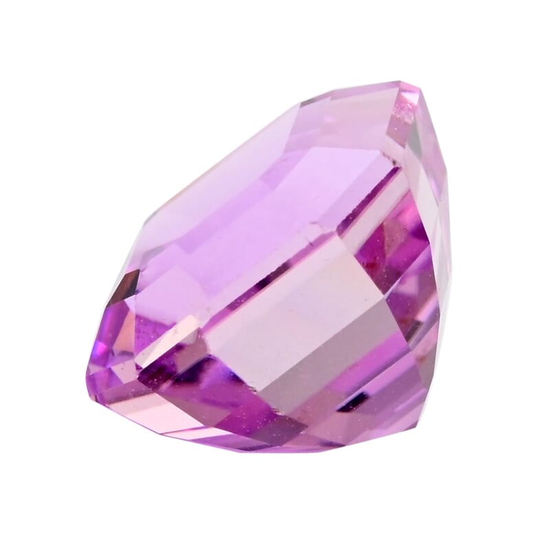 Certified & Appraised AAAA Asscher Cut Patroke Kunzite (Sqr Free Size) 10.00 ctw
