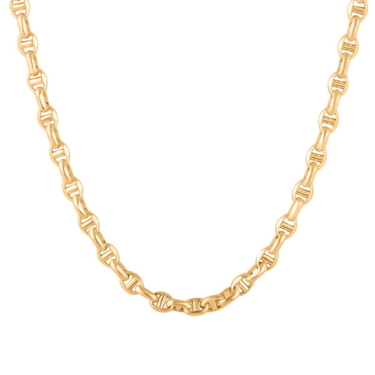 14K Yellow Gold Polished 4.15mm Filk Chain Necklace 22 Inches 8.90 Grams image number 0