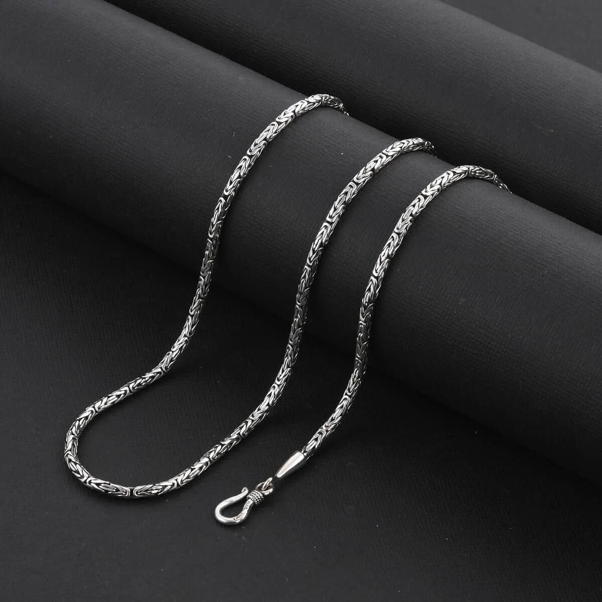Buy Bali Legacy Sterling Silver Borobudur Necklace 22 Inches 24.40 ...