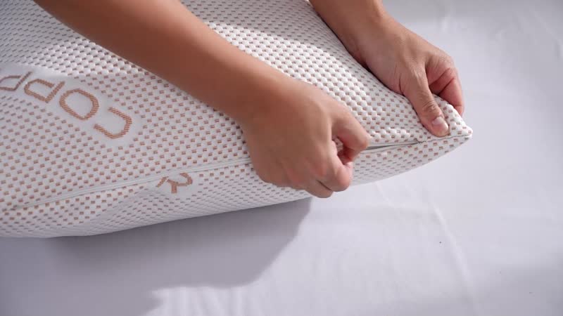 Copper-Infused Memory Foam Pillow