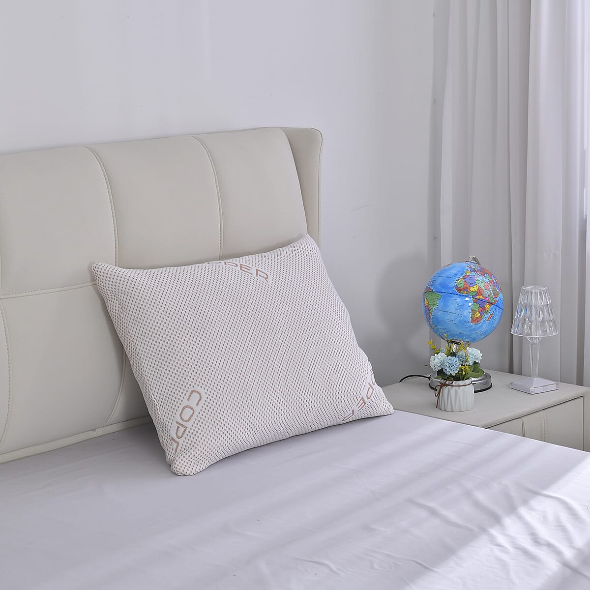 Copper-Infused Memory Foam Pillow image number 1