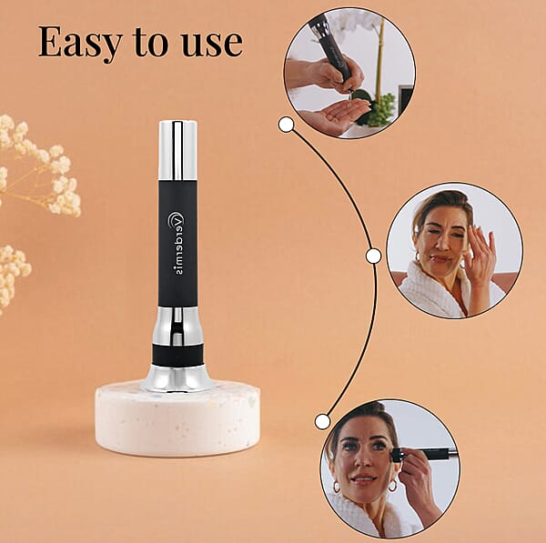 Verdermis Rejuvenator LED Beauty Wand & Lifting Collagen Serum System with BONUS Refill Collagen Serum
