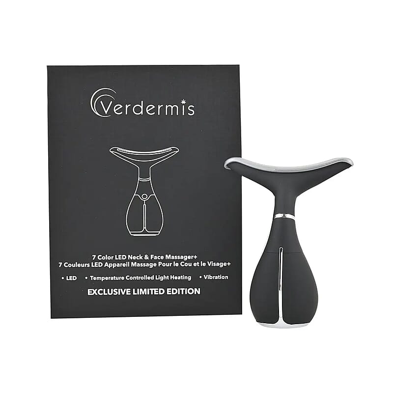 Verdermis 7 Color LED Neck & Face Device- Exclusive Limited Edition with 1 Year Warranty