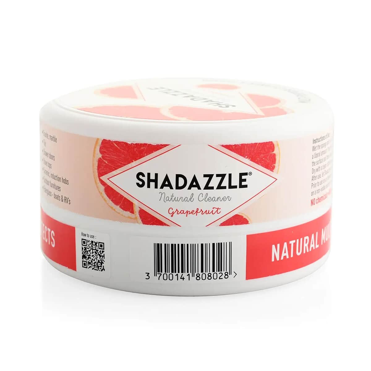Shadazzle Multi-purpose Cleaner and Polish For Removing Tough Stains, Aluminium Wheels Cleaner, Copper Pots and Pans Cleaner- Grapefruit image number 0