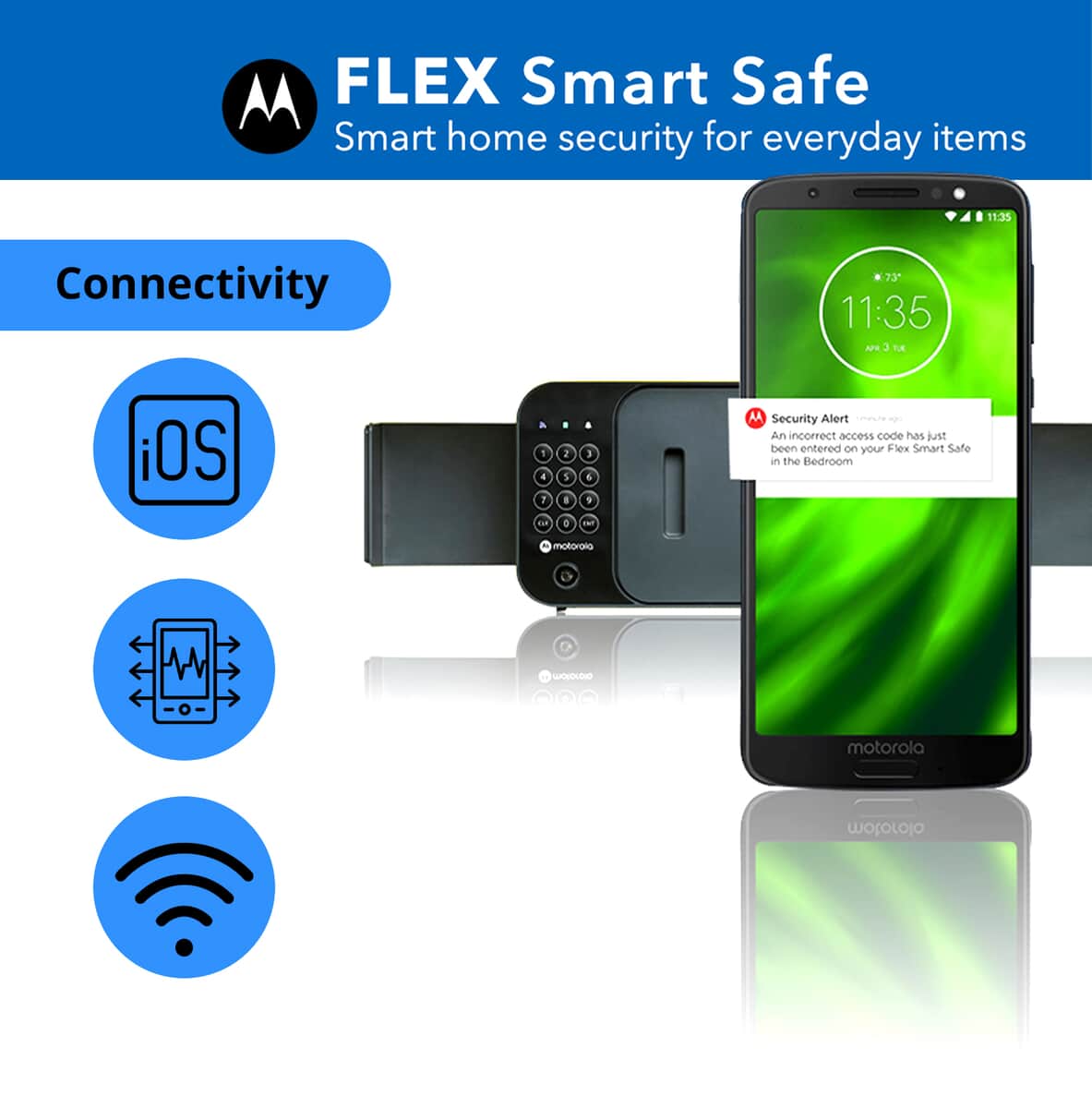Motorola Flex Smart Safe - Black image number 2
