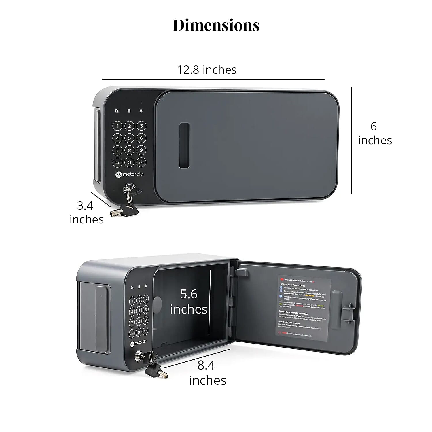 Closeout Motorola Flex Smart Safe - Black