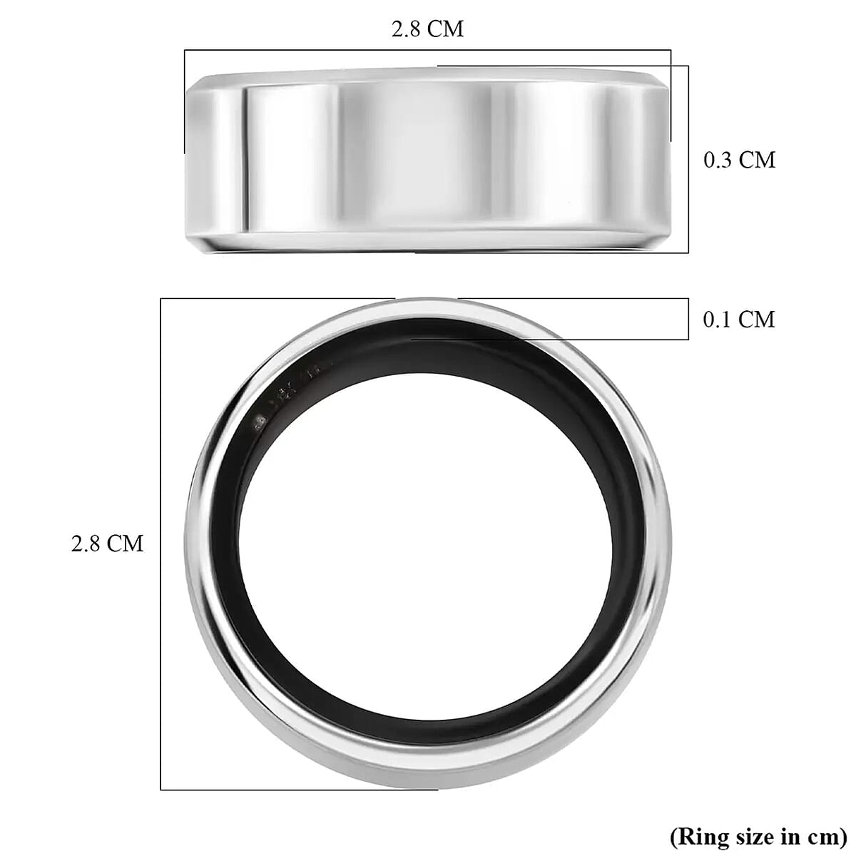 Soulsmart Multifunctional Health Tracker Smart Ring (Size 11.0) in Stainless Steel (Compatible with Android 5.0+ & Apple IOS 10.0+ Systems) image number 7