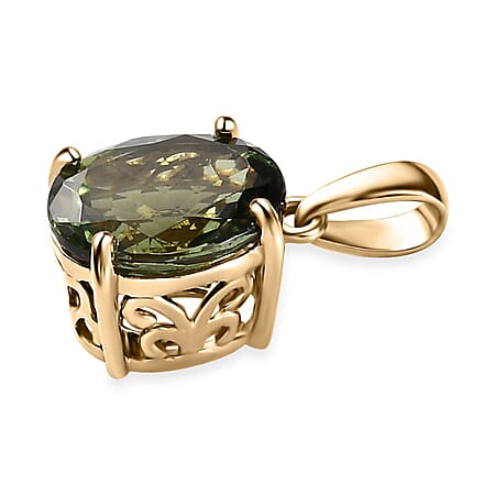 Natural Green Apatite / 10K Gold / Standard - Product card gallery slide 4 (10177281982777)