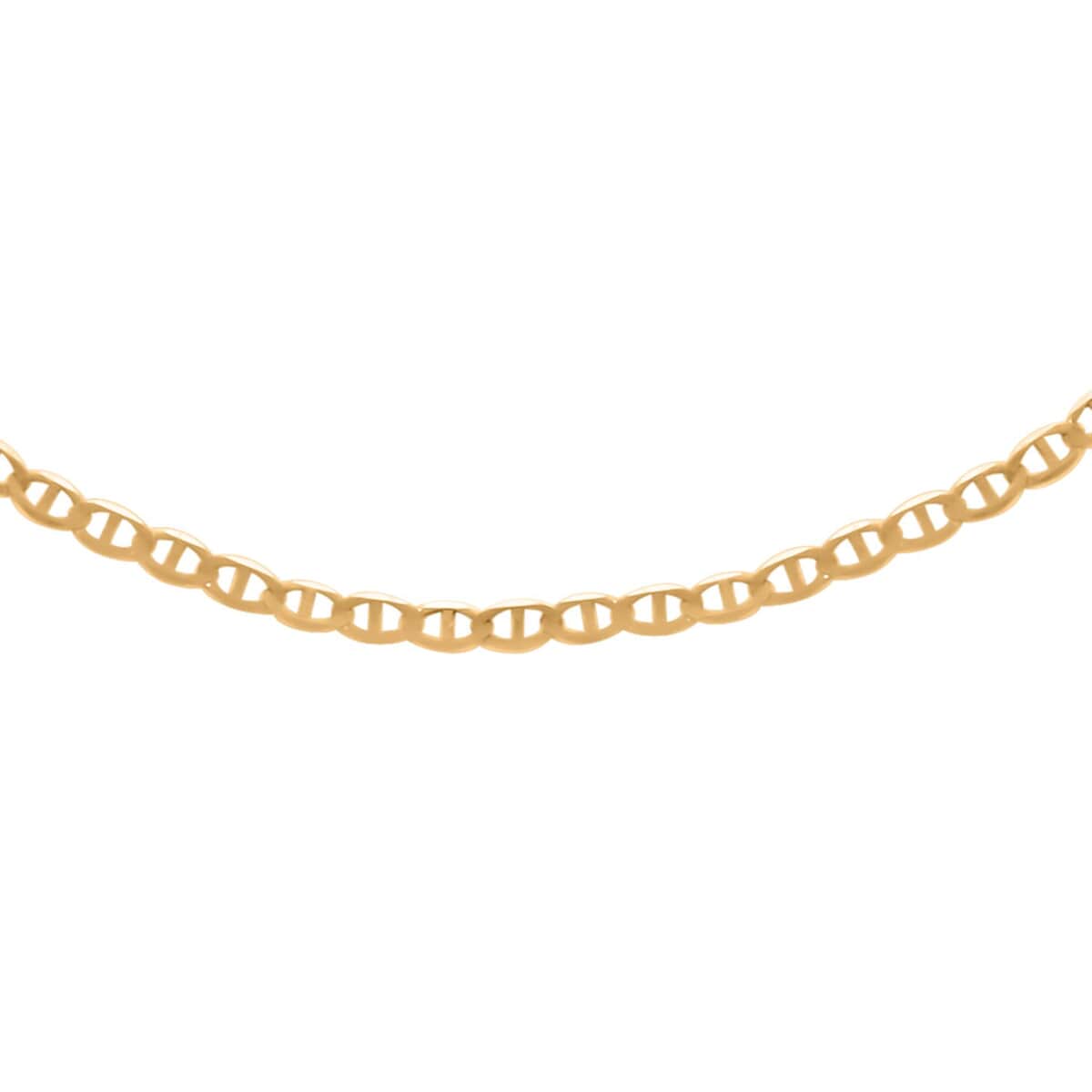 1.5mm Mariner Chain in 10K Yellow Gold 18 Inches image number 0