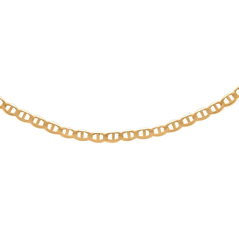 1.5mm Mariner Chain in 10K Yellow Gold 18 Inches