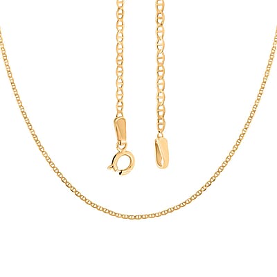1.5mm Mariner Chain in 10K Yellow Gold 18 Inches