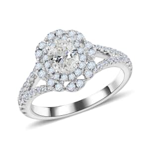 Modani 14K White Gold SI-I1 Diamond Ring (Size 7.0) 1.00 ctw
