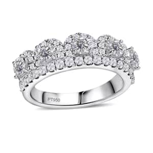 Modani F VS1 Diamond 1.65 ctw Ring in 950 Platinum (Size 6.0)