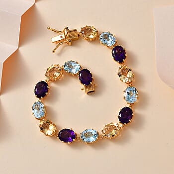 Multi Gemstone / 8 Inches - Product card gallery slide 2 (9431859855615)