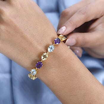 Multi Gemstone / 8 Inches - Product card gallery slide 3 (9431859855615)