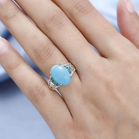 Sleeping Beauty Turquoise & Colombian Emerald / 6 - Product card gallery slide 3 (10177282834745)