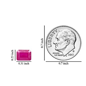 AAA Royal Ruby (Oct 8x6 mm) 2.00 ctw