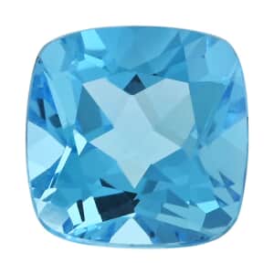 AAAA Swiss Blue Topaz (Cush 11x11 mm) 6.00 ctw