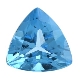 AAAA Swiss Blue Topaz (Trl 12 mm) 6.00 ctw