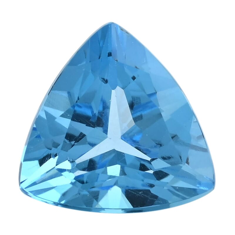 AAAA Swiss Blue Topaz (Trl 12 mm)