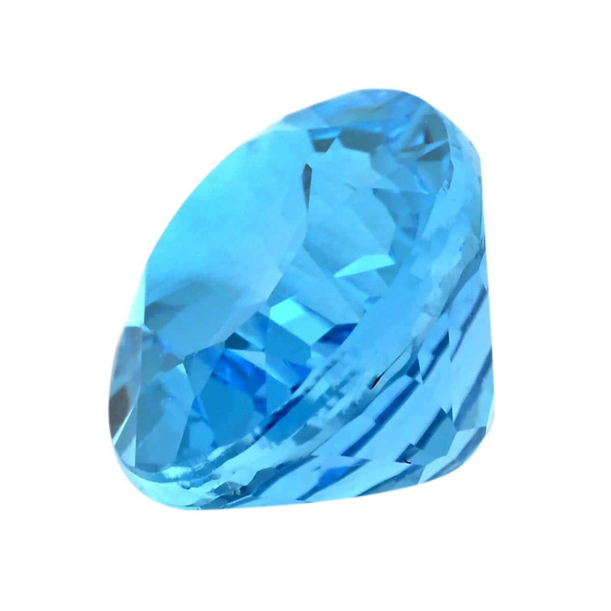 AAAA Swiss Blue Topaz (Ovl 14x10 mm) 6.00 ctw image number 1