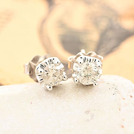 White / White Diamond / 14K Gold - Product card gallery slide 2 (10177283785017)