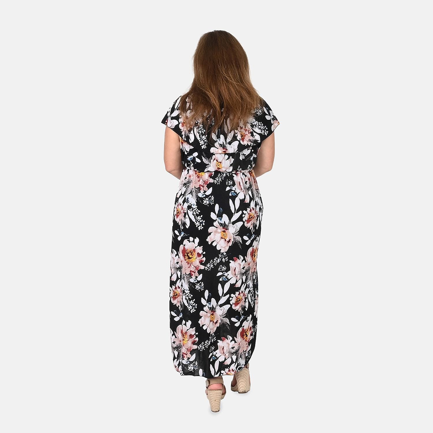Black Floral Print - Product card gallery slide 2 (9431925522687)