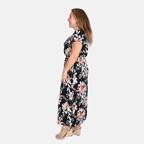 Black Floral Print - Product card gallery slide 3 (9431925522687)