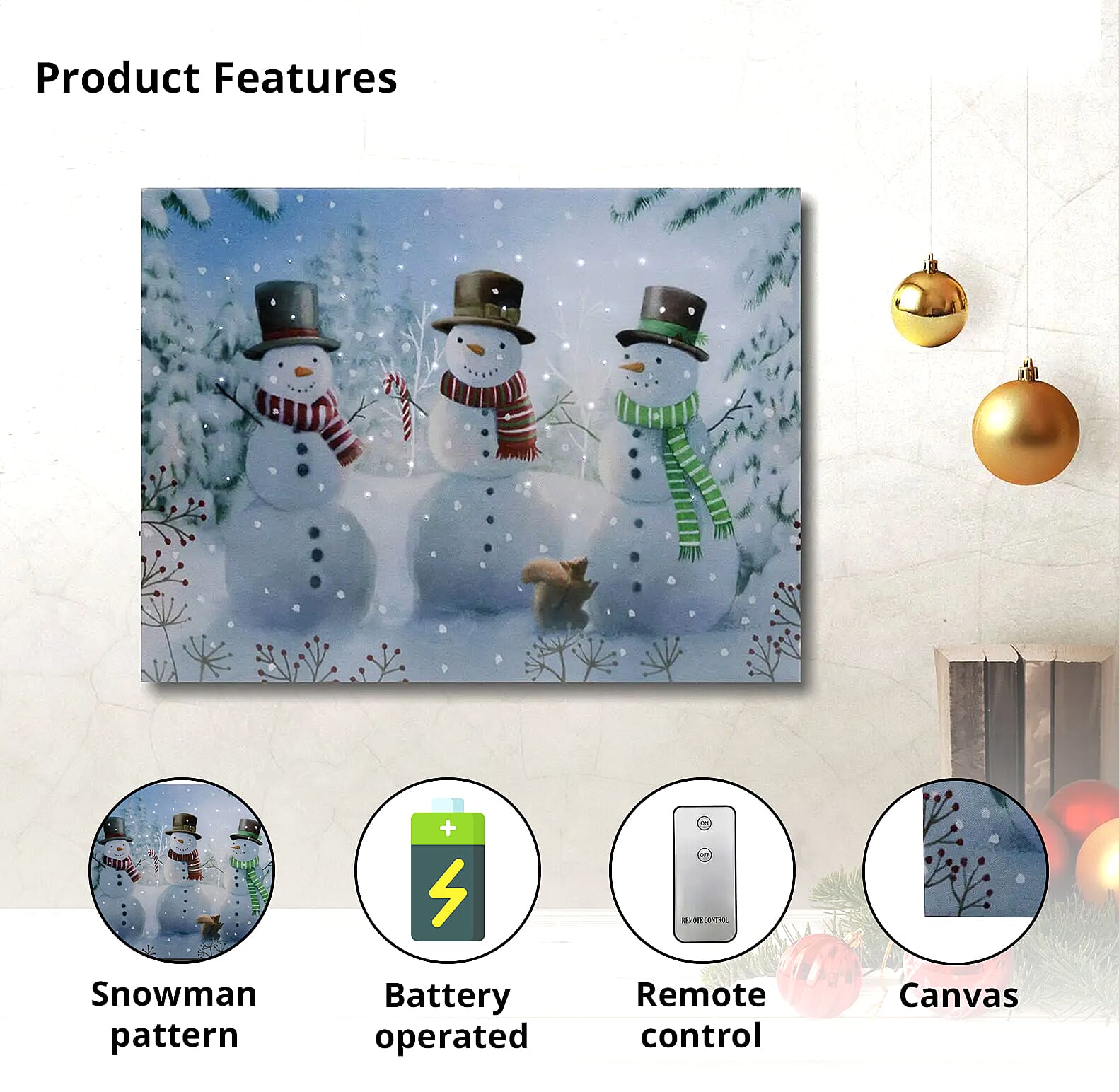 Snowman - Product card gallery slide 2 (9431925719295)