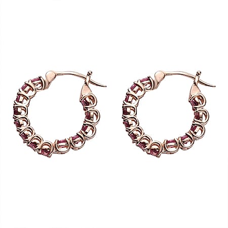 Tanzanian Wine Garnet / 925 Silver / Vermeil RG - Product card gallery slide 4 (10177286078777)