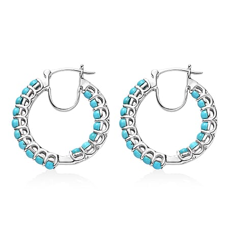 Sleeping Beauty Turquoise / 925 Silver / Platinum Overlay - Product card gallery slide 4 (10177287192889)