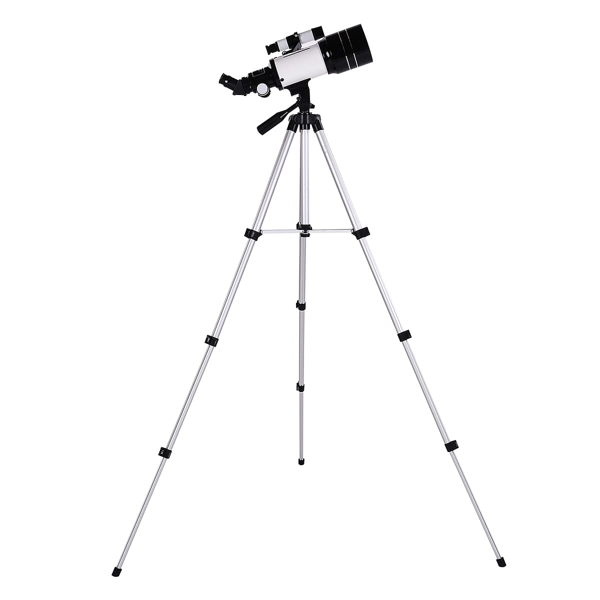 Terrestrial and Astronomical Telescope with Bluetooth & Phone Holder (70mm Refractor Aperture & 300mm Focal Length) image number 2