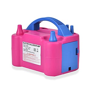 Portable Dual Nozzle Electric Balloon Machine Inflator Air Pump