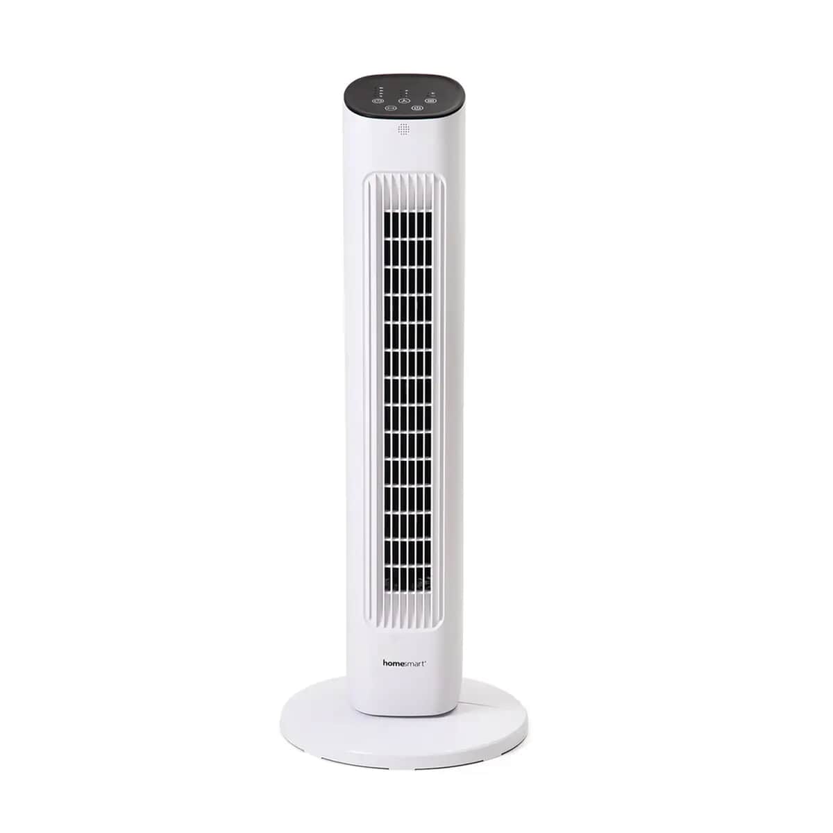 Remote Control Tower Fan with Copper Motor in 2 Modes & 3 Speed - White (11.8"x11.8"x30.7") image number 0