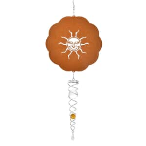 Orange Homedecor Wind Spinner & Tail