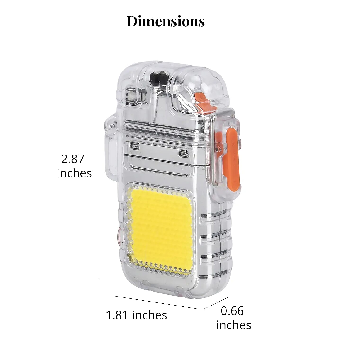 Rechargeable 3W Cob LED Light with 300mAh Battery