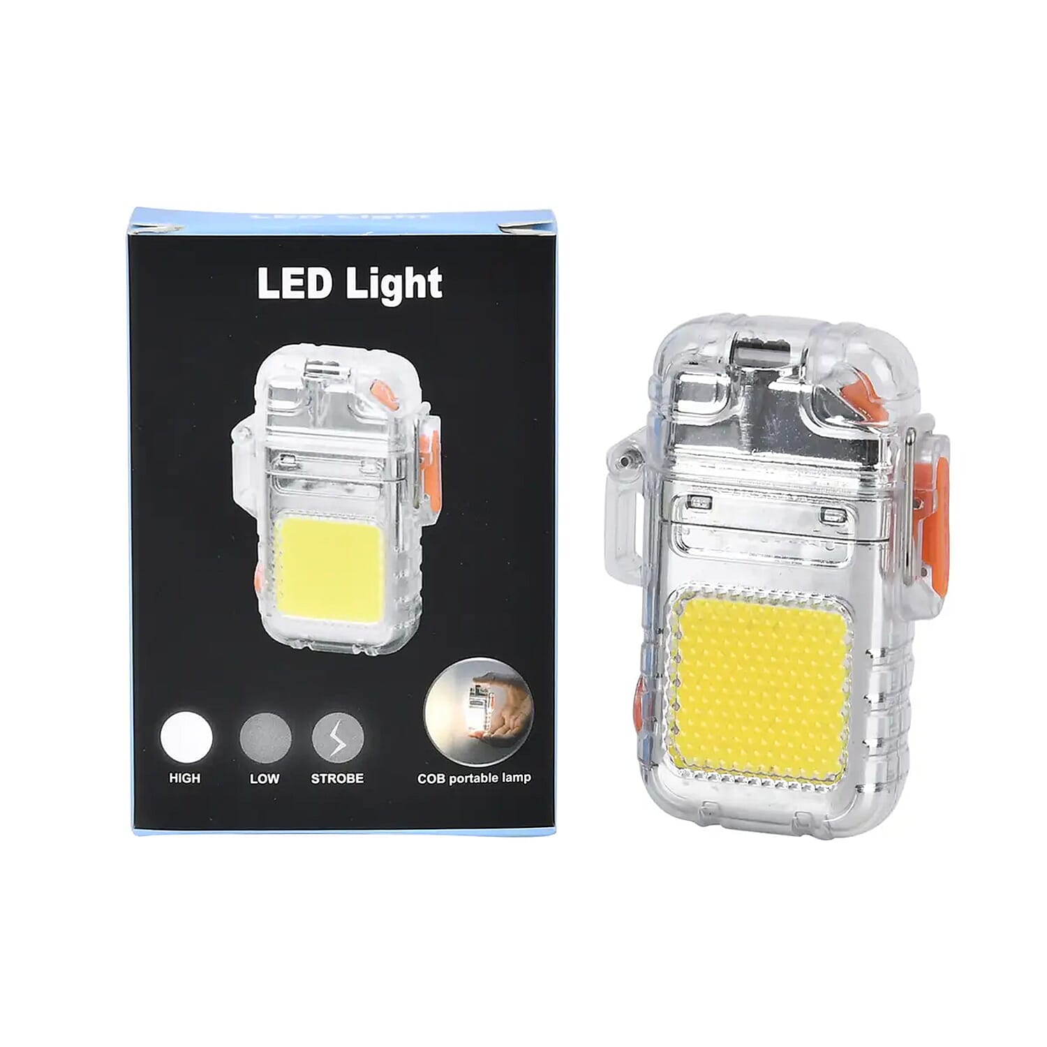 Rechargeable 3W Cob LED Light with 300mAh Battery