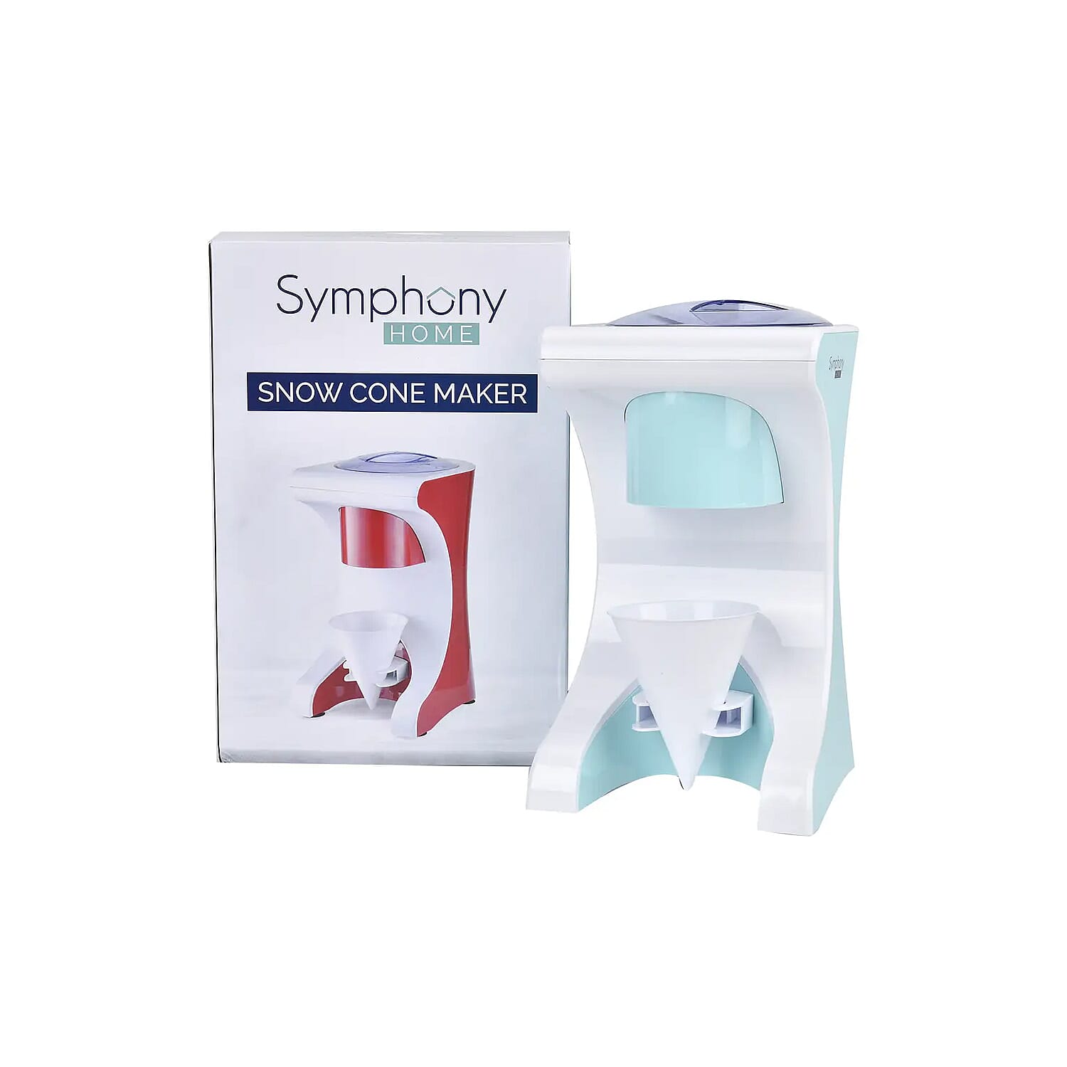 Buy Symphony Home Snow Cone Shaved Ice Crusher Machine with