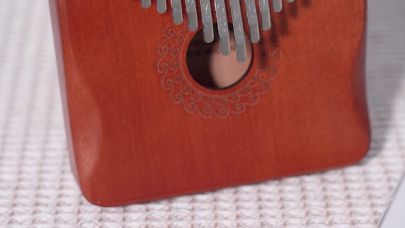 Kalimba- 21 Sound Thumb Piano - Brown (6.88"x4.72"x1.30")