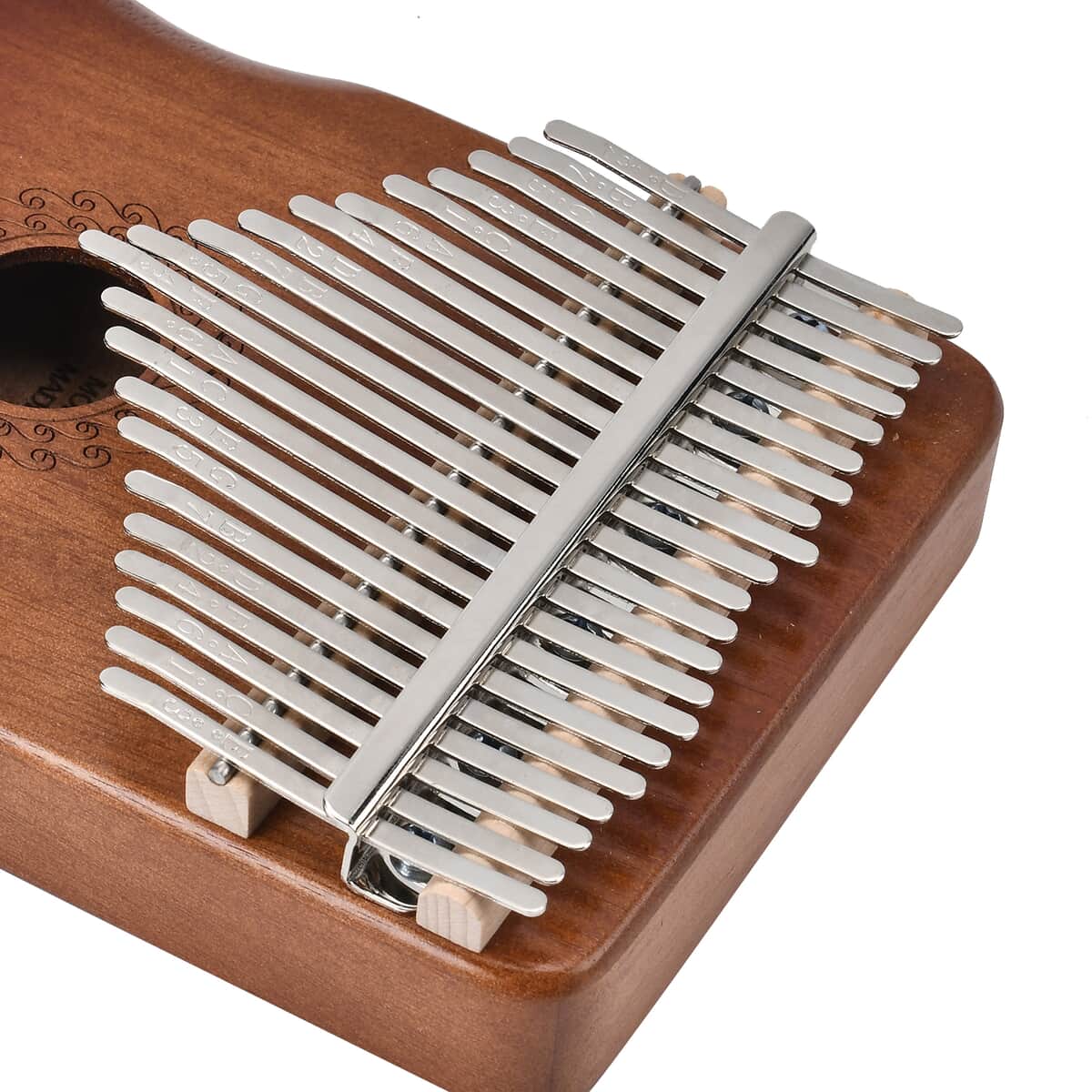 Kalimba- 21 Sound Thumb Piano - Brown (6.88"x4.72"x1.30") image number 3